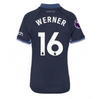 Camisa de Futebol Tottenham Hotspur Timo Werner #16 Equipamento Secundário Mulheres 2023-24 Manga Curta